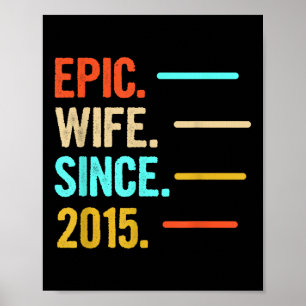 Epic vrouw sinds 2015 poster
