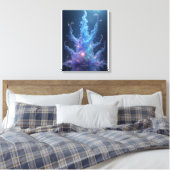 Epic Water Elemental 3D Render Canvas Afdruk (Insitu (Slaapkamer))