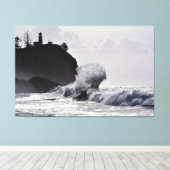 Epic Waves at Cape Diseption, WA Canvas Print (Insitu (Houten vloer))