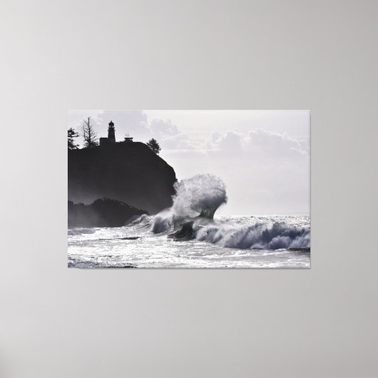 Epic Waves at Cape Diseption, WA Canvas Print (Voorkant)