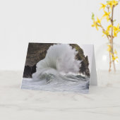 Epic Waves at Cape Diseption, WA Kaart (Gele Bloem)