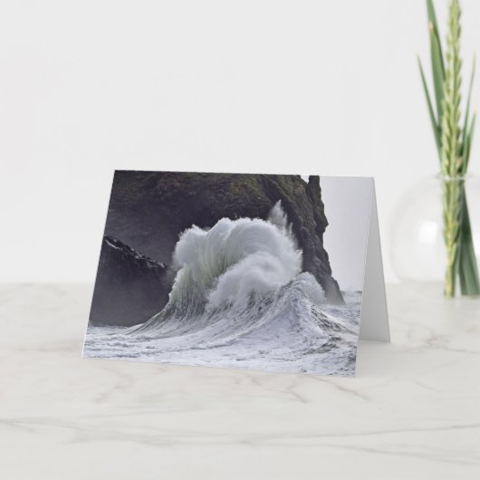 Epic Waves at Cape Diseption, WA Kaart (Voorkant)