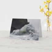 Epic Waves at Cape Diseption, WA Kaart (Gele Bloem)