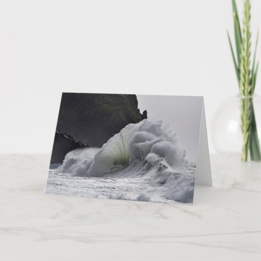 Epic Waves at Cape Diseption, WA Kaart (Voorkant)