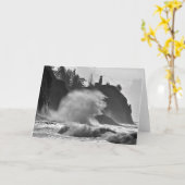 Epic Waves at Cape Diseption, WA Kaart (Gele Bloem)