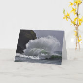 Epic Waves at Cape Diseption, WA Kaart (Gele Bloem)