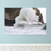 Epic Waves at Kaap Discussion, WA State Canvas Afdruk (Insitu (Houten vloer))