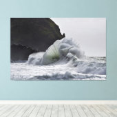 Epic Waves at Kaap Discussion, WA State Canvas Afdruk (Insitu (Houten vloer))