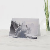 Epic Waves in de vuurtoren van Kaapse teleurstelli Kaart (Voorkant)