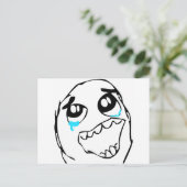 Epic Win Briefkaart (Staand voorkant)