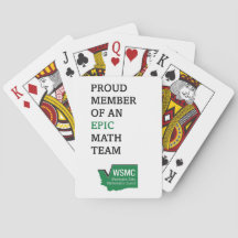 Epic Wiskunde Team speelkaarten