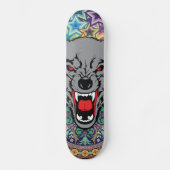 Epic Wolf Persoonlijk Skateboard (Voorkant)