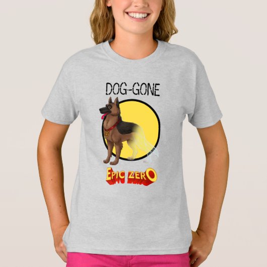 Epic Zero Dog-Gone Kinder T-Shirt (Voorkant)