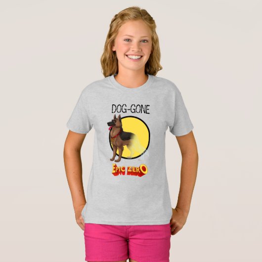 Epic Zero Dog-Gone Kinder T-Shirt (Voorkant volledig)