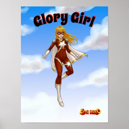 Epic Zero Glory Girl Poster (Voorkant)