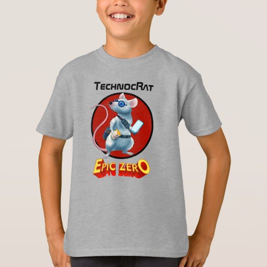 Epic Zero TechnocRat Kinder T-Shirt (Voorkant)