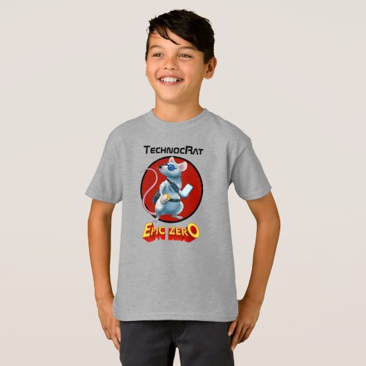 Epic Zero TechnocRat Kinder T-Shirt (Voorkant volledig)