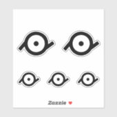 Epiceen Geslachts Symbool Sticker (Vel)