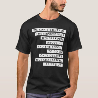 Epictetus 3 t-shirt