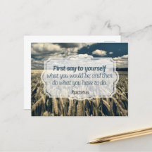 Epictetus "Doe het" Inspirerend quote