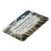 Epictetus "Doe het" Inspirerend Quote Flexible Magneet (Linkerzijde)