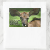 Epictetus Inspirerend citaat "Luister" Rechthoekige Sticker (Tas)