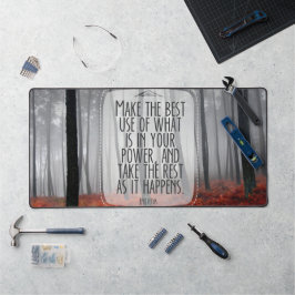 Epictetus Inspirerend quote "Adapt" Bureaumat