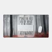 Epictetus Inspirerend quote "Adapt" Bureaumat (Keyboard & Muis)