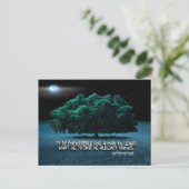 Epictetus Inspirerend quote "Learn" Briefkaart (Staand voorkant)