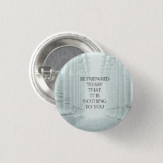Epictetus Stoic Button (Voorkant /achterkant)