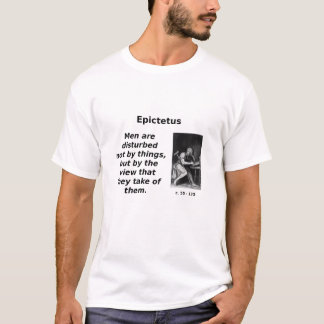 Epictetus, Uitzichten van dingen T-shirt