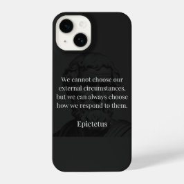Epictetus's wijsheid: empowerment door middel van iPhone 14 hoesje