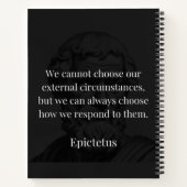 Epictetus's wijsheid: empowerment door middel van  notitieboek (Achterkant)