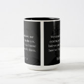 Epictetus's wijsheid: empowerment door middel van  tweekleurige koffiemok (Center)