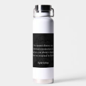 Epictetus's wijsheid: empowerment door middel van  waterfles (Achterkant)