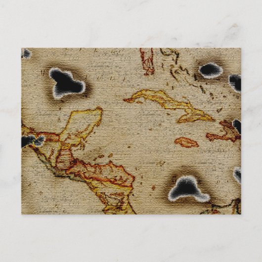 EpicTreasure Map #1 Briefkaart (Voorkant)