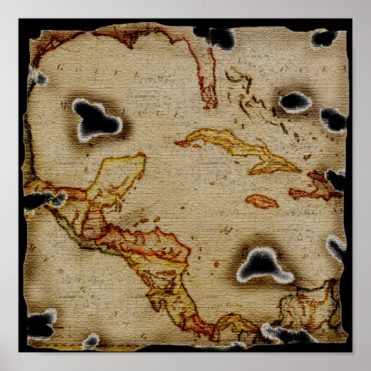 EpicTreasure Map #1 Poster (Voorkant)