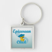 Epicurean Chick #3 Sleutelhanger (Voorkant)