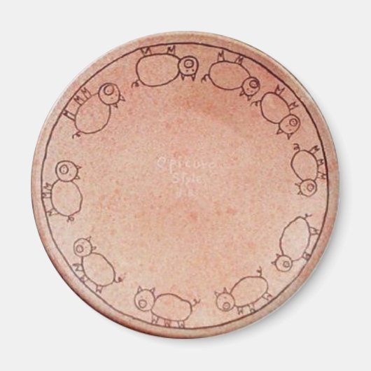 Epicurus Stijl 1a Magneet (Voorkant)