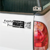Epicurus: Vriendschapsvrienden 2 Bumpersticker (Op Truck)