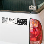 Epicurus: Vriendschapsvrienden Bumpersticker (Op Truck)