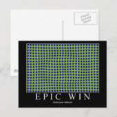 Epicwin Briefkaart (Voorkant / Achterkant)