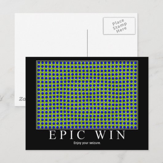 Epicwin Briefkaart (Voorkant / Achterkant)