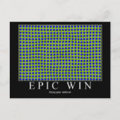 Epicwin Briefkaart (Voorkant)