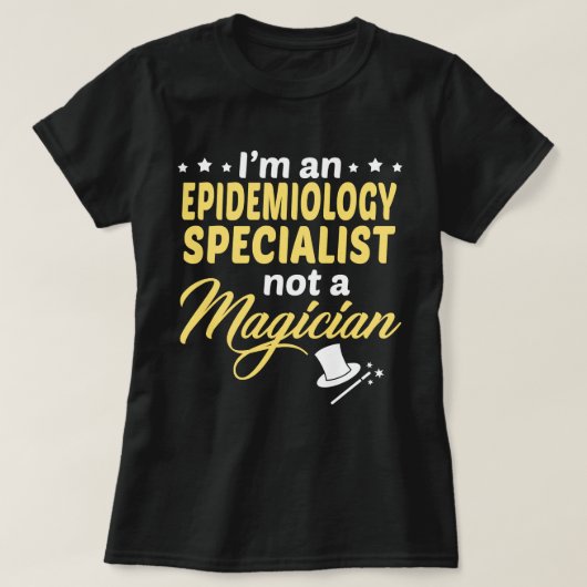 epidemiologiespecialist t-shirt (Design voorkant)