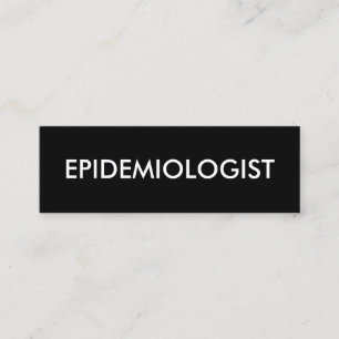 epidemioloog mini visitekaartje