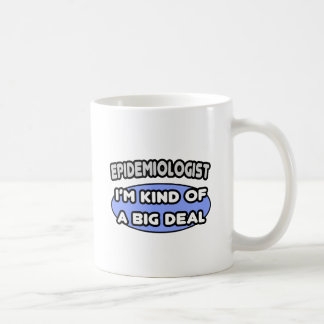 Epidemioloog... nogal belangrijk koffiemok