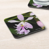 Epidendrum caligarium bier onderzetter (Linkerzijde)