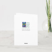 "Epifanie"-wenskaart Bedankkaart (Achterkant)