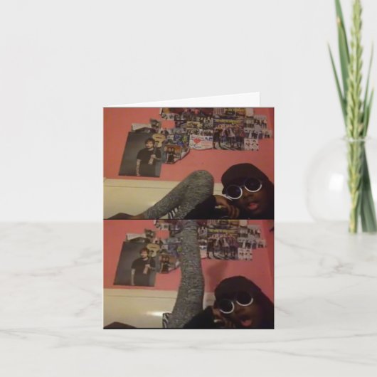 Epifany Blurryface kerstkaart Feestdagen Kaart (Voorkant)
